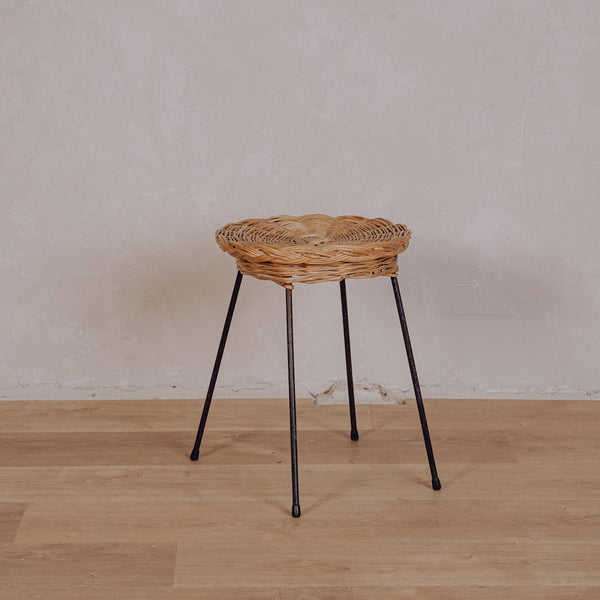 Tabouret tressé