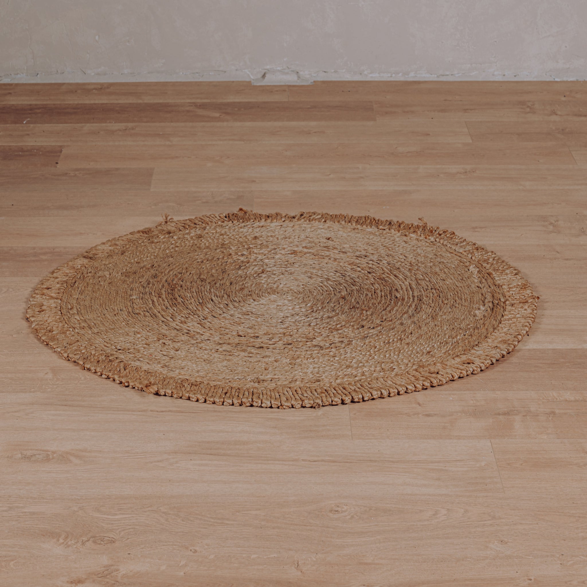 Tapis jute rond plein divers