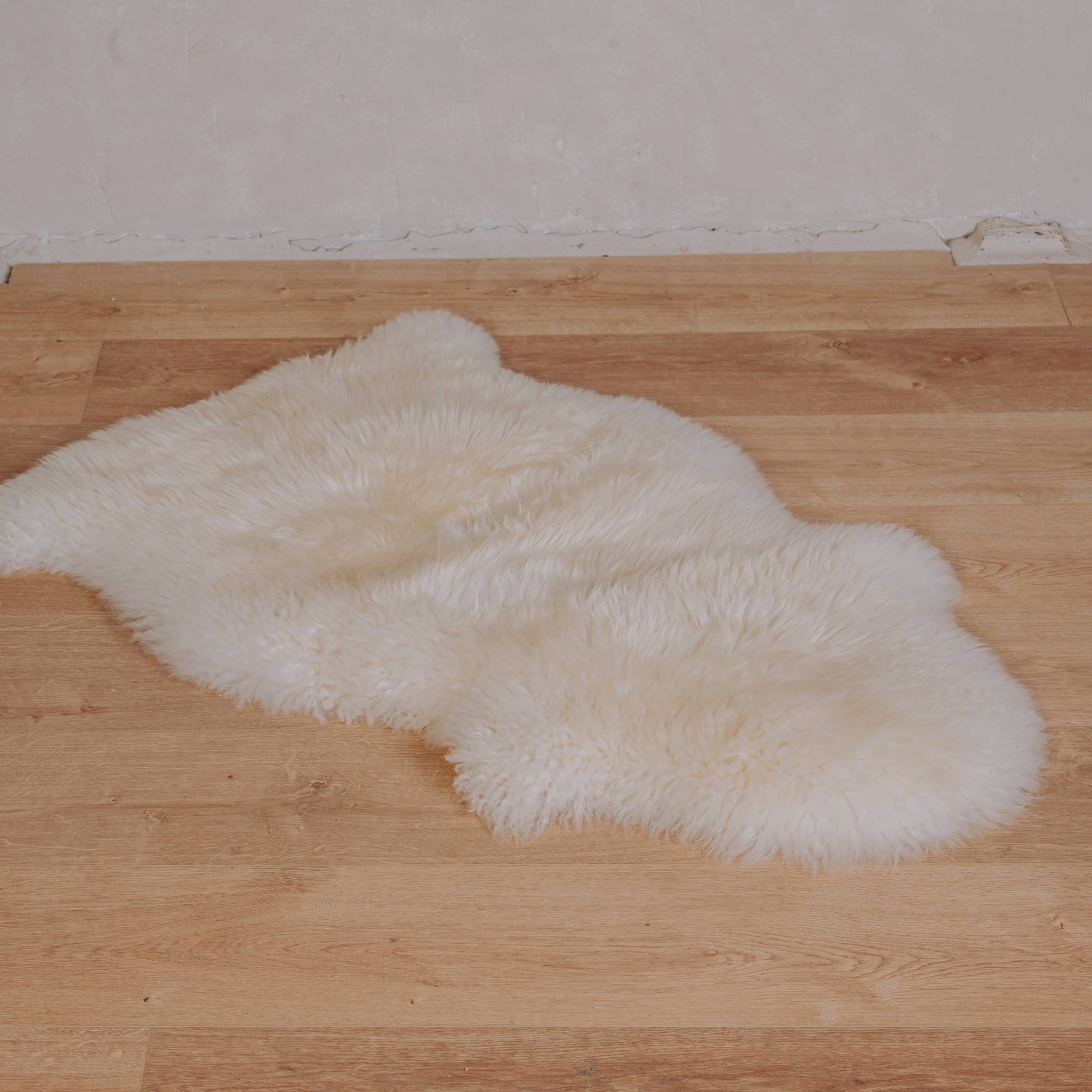 Tapis mouton - blanc