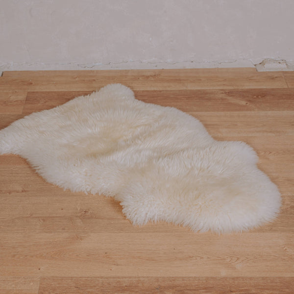 Tapis mouton - blanc